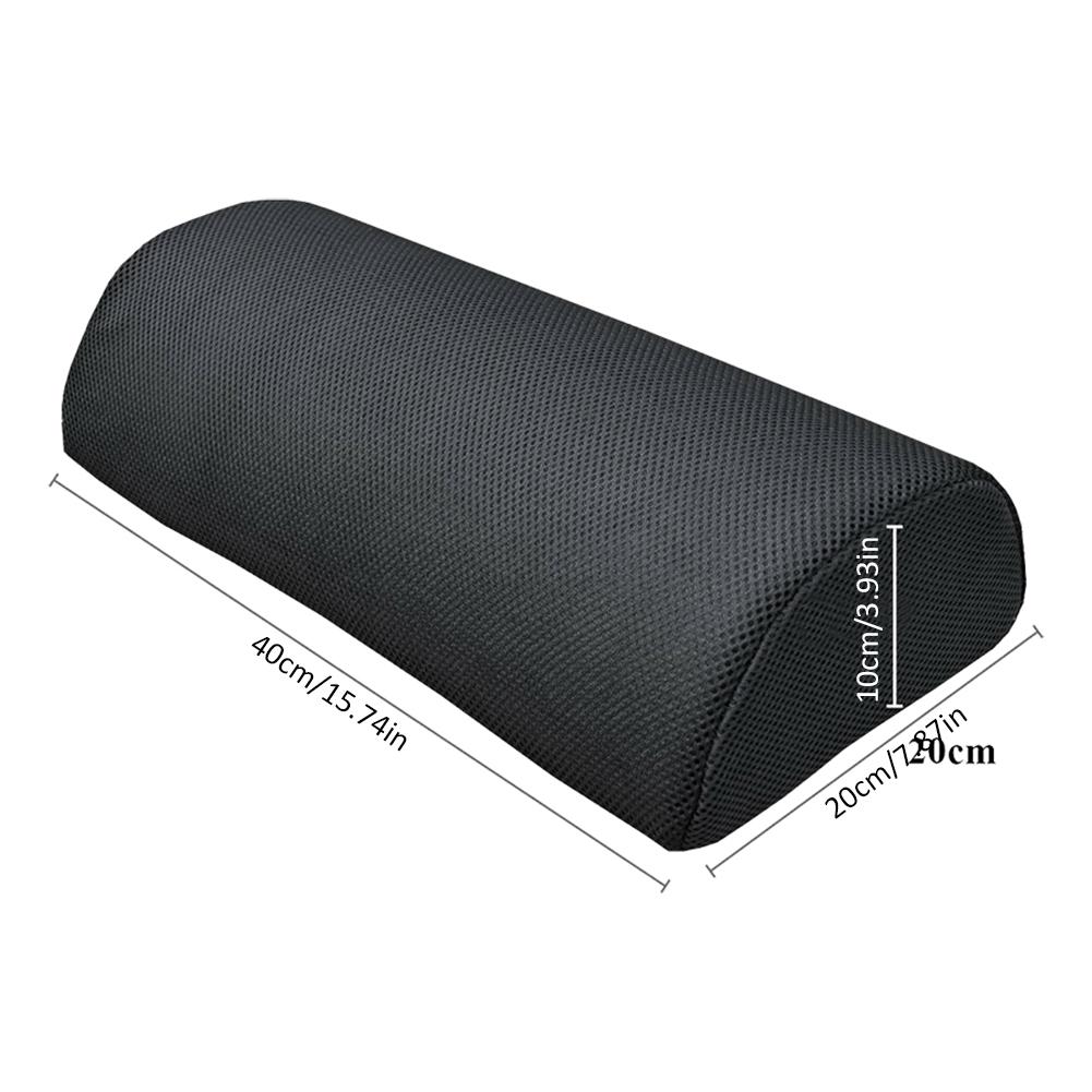 Portable Slowly Resilient Elastic Cotton Footrest Pillow Pad Home Office Footstool Cushion That For Under Desk Feet Tool