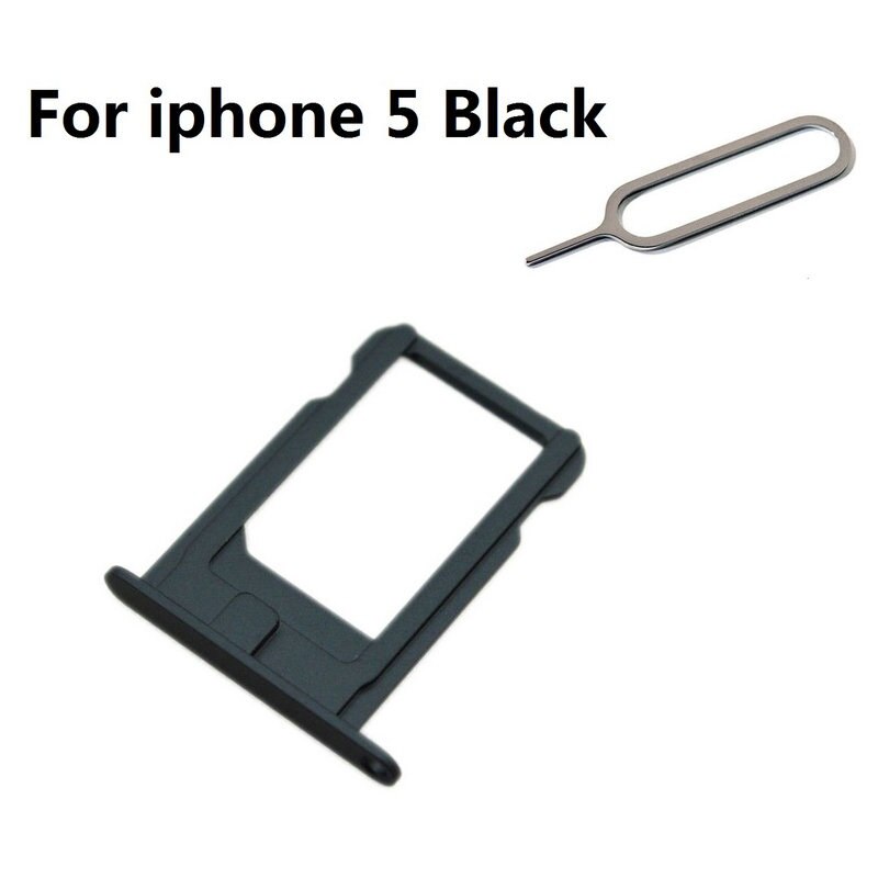 Neuer SIM-Kartenfach-Slot-Halfter + Auswurfstift für iPhone 3, 3GS, 4, 4S, 5, 5S, SE 5C