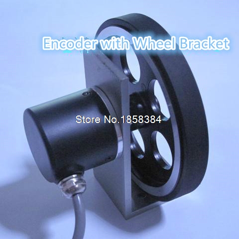 Rotary encoder meter wheel bracket encoder encoder and a meter wheel bracket can matching 300/360/400/600 pulse&amp; AB two encoder