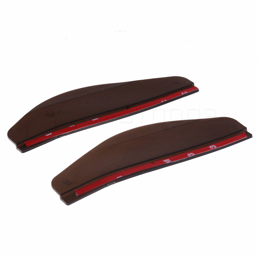 2 pz/lotto impermeabile PVC auto specchietto retrovisore adesivo pioggia sopracciglio guarnizione auto specchio pioggia schermo ombra copertura protettiva