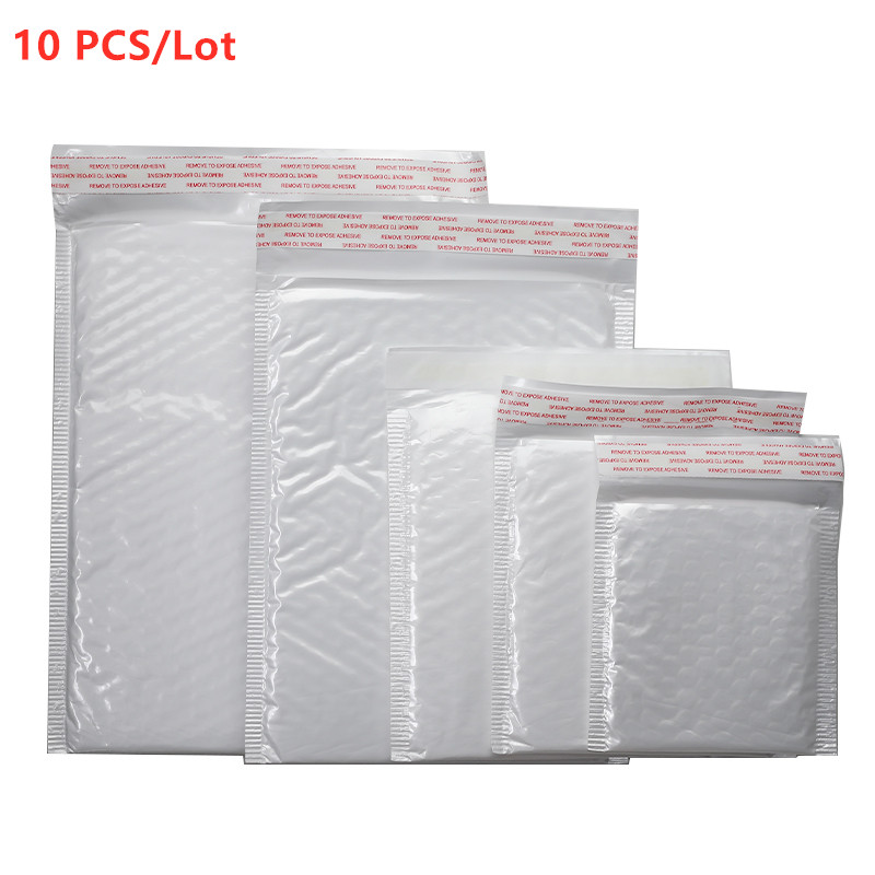 140x160mm White Foam Envelope Bag Different Specifications Mailers Padded Envelope With Bubble Mailing Bag