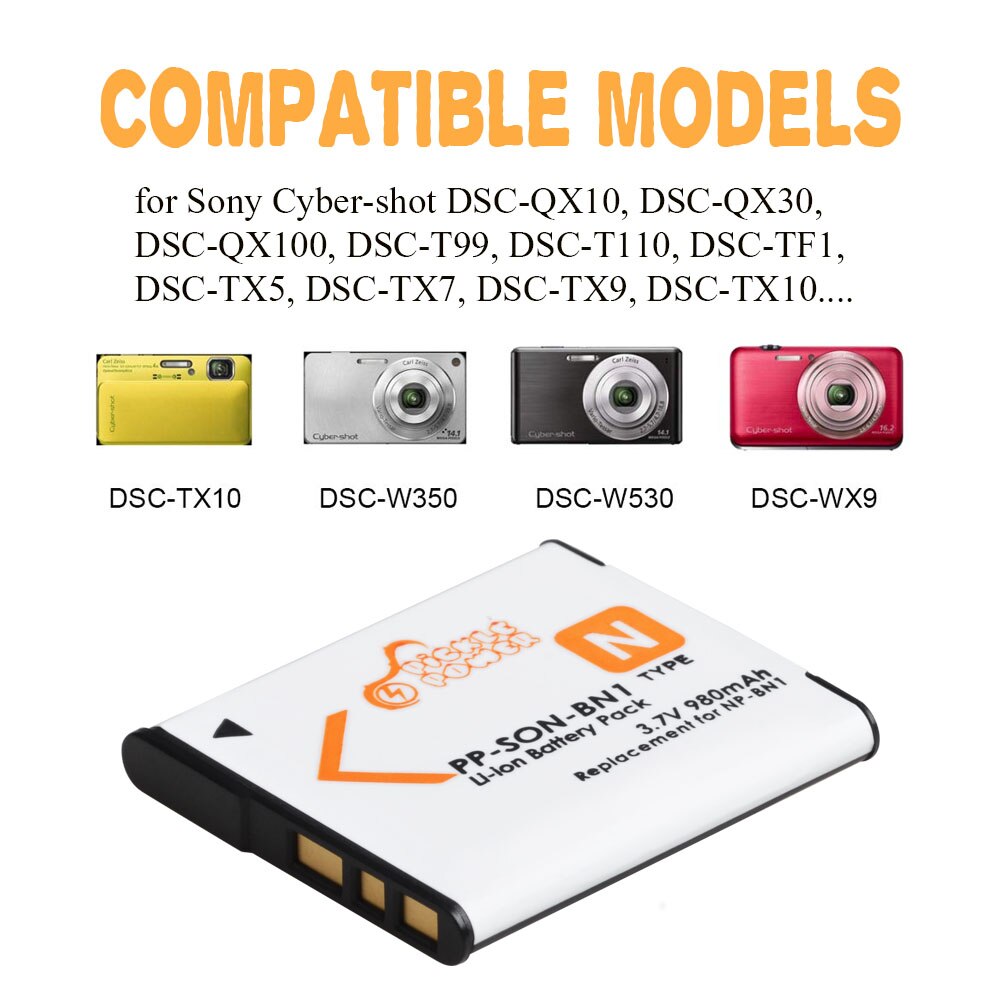 Np -bn1 np bn1 npbn 1 kamera batteri og lcd usb lader for sony  tx9 t99 wx5 wx100 tx7 tx5 wx5c w390 w380 w350 w620 w630 w670 tx100