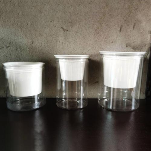 Clear Automatic Water Absorption Self Watering Hydroponic Flower Pot Planter: S