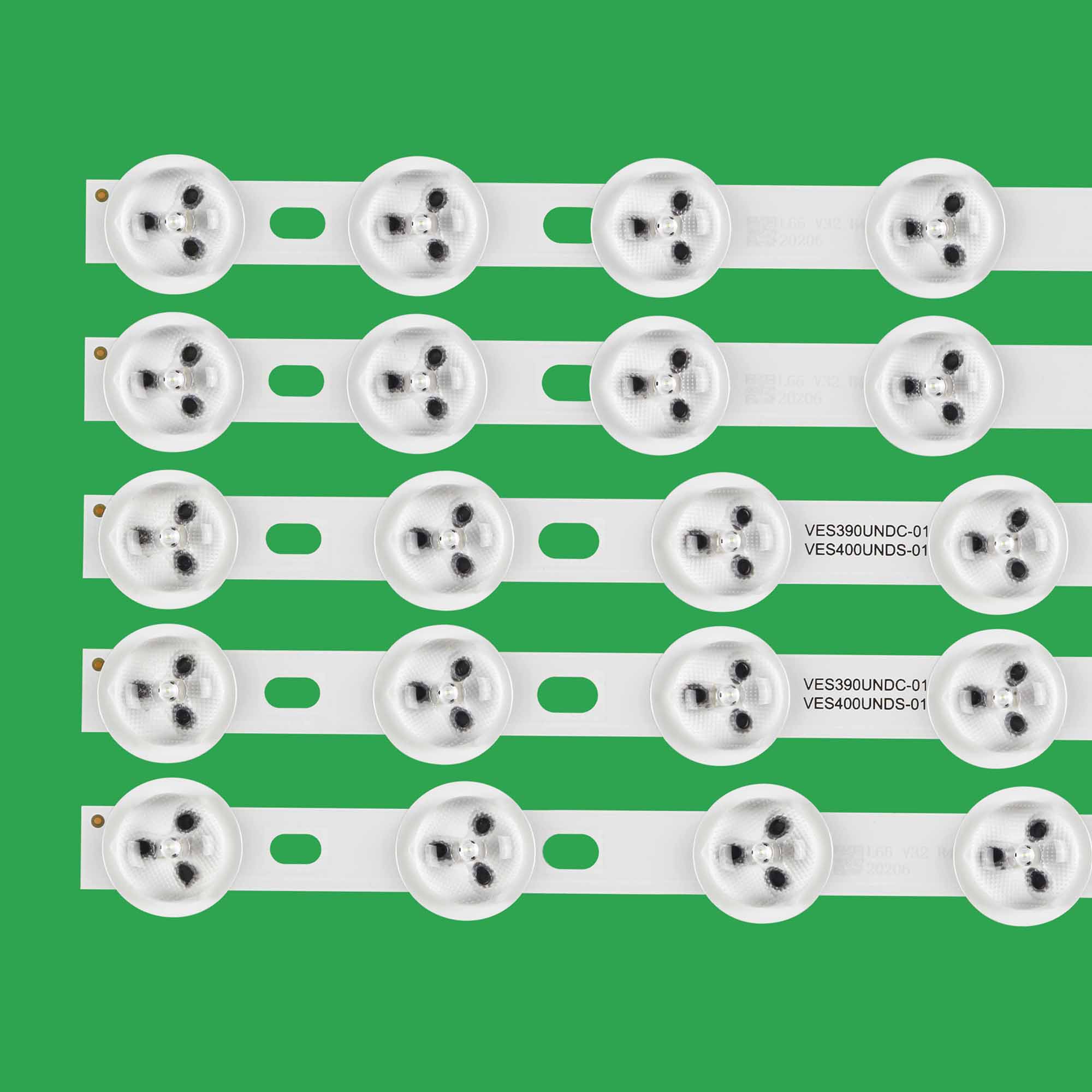 LED strip For 40" NDV REV1 TOSHIBA 40L3433DG 39PF3025D 40L3453DB 40L1333DB P40LED13 VES390UNDC-01 VES400UNDS-02 VES400UNDC-01