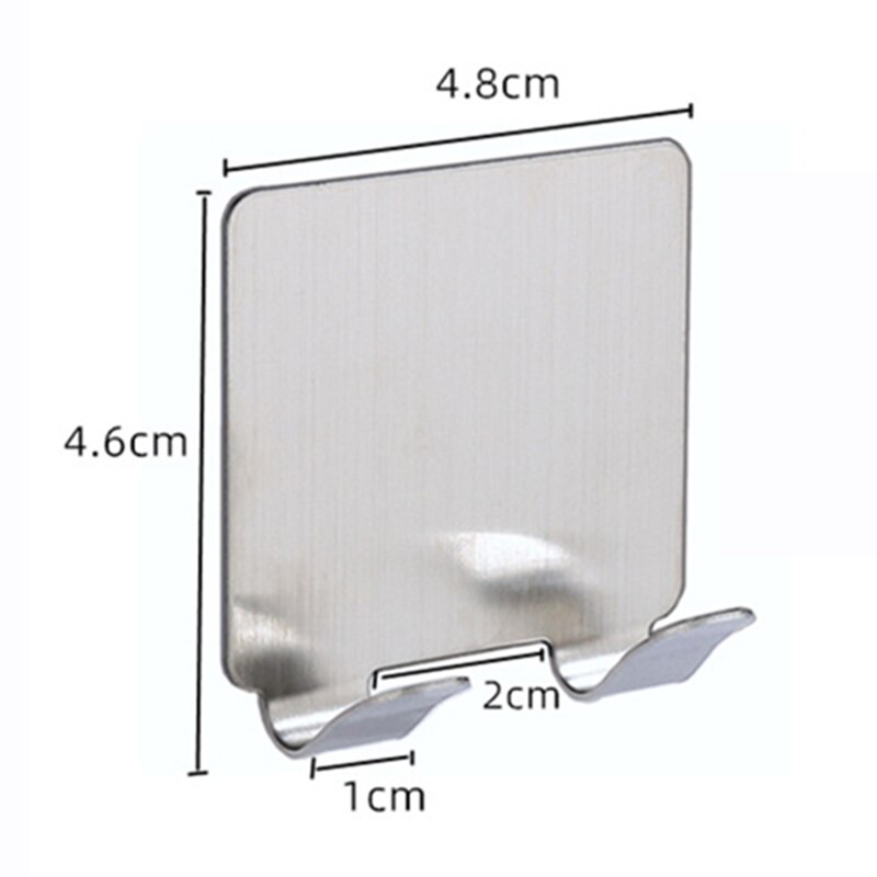 Stainless Steel Razor Blade Holder Straight Razor Blade Holder Shaver Storage Bathroom Hook Organizer Kitchen Hanger Accessories: 03