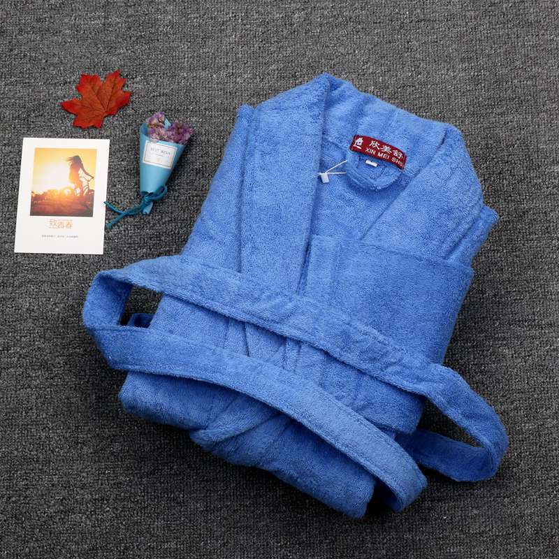 Cotton Winter Bathobes Men Warm Robe Long Mens Bathrobe Male Dressing Gown Homewear Pijama Male Kimono robe Size XL