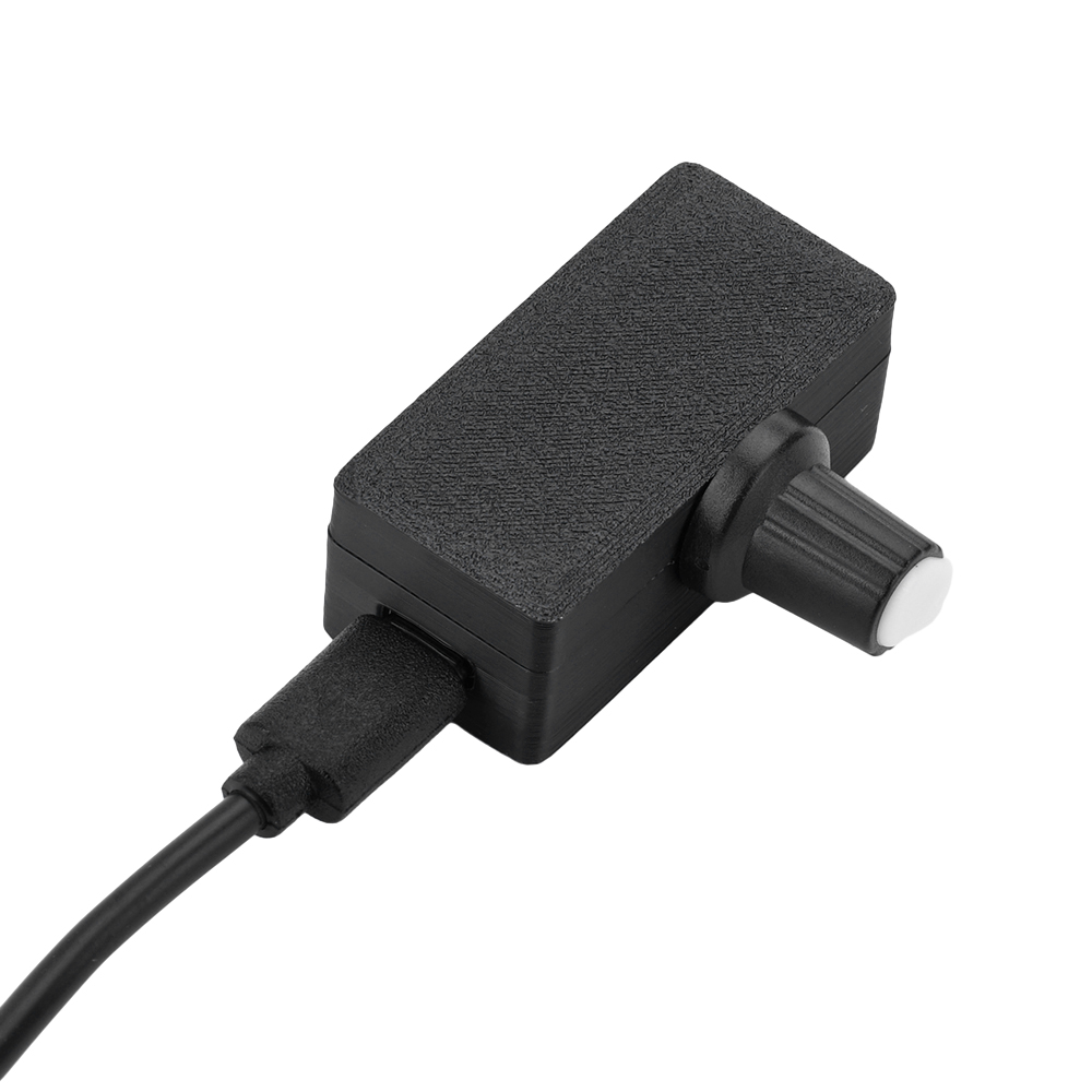 DC12V PWM Snelheidsregelaar 4-Pin Fan Speed Controller Type-C USB Voeding DIY Waterkoeling Koeling Pulsbreedtemodulatie