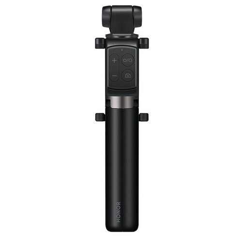 Honor  af15 pro bluetooth selfie stick stativ bærbar trådløs kontrol monopod håndholdt til ios android-telefon: Af15 pro sort