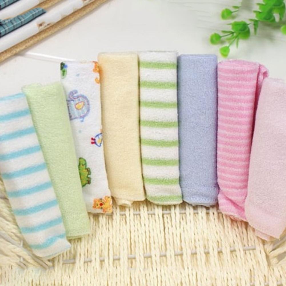8 Stks/pak Katoenen Baby Verpleging Handdoeken Slabbers Zakdoek Handdoek Washandje Pasgeboren Jongens Meisjes Voeden Katoen Slabbetjes Voor Kinderen