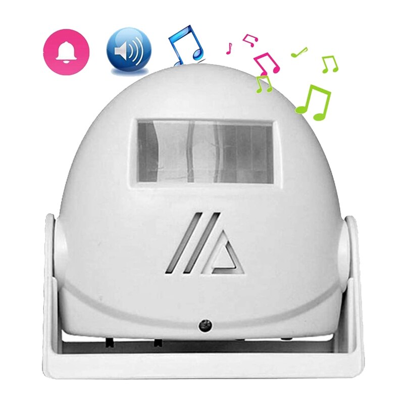 Draadloze Deur Open Chime Smart Sensor Security Deurbel Voor Business Thuis Winkel Winkel Infrarood Moderne Huis Deurbel