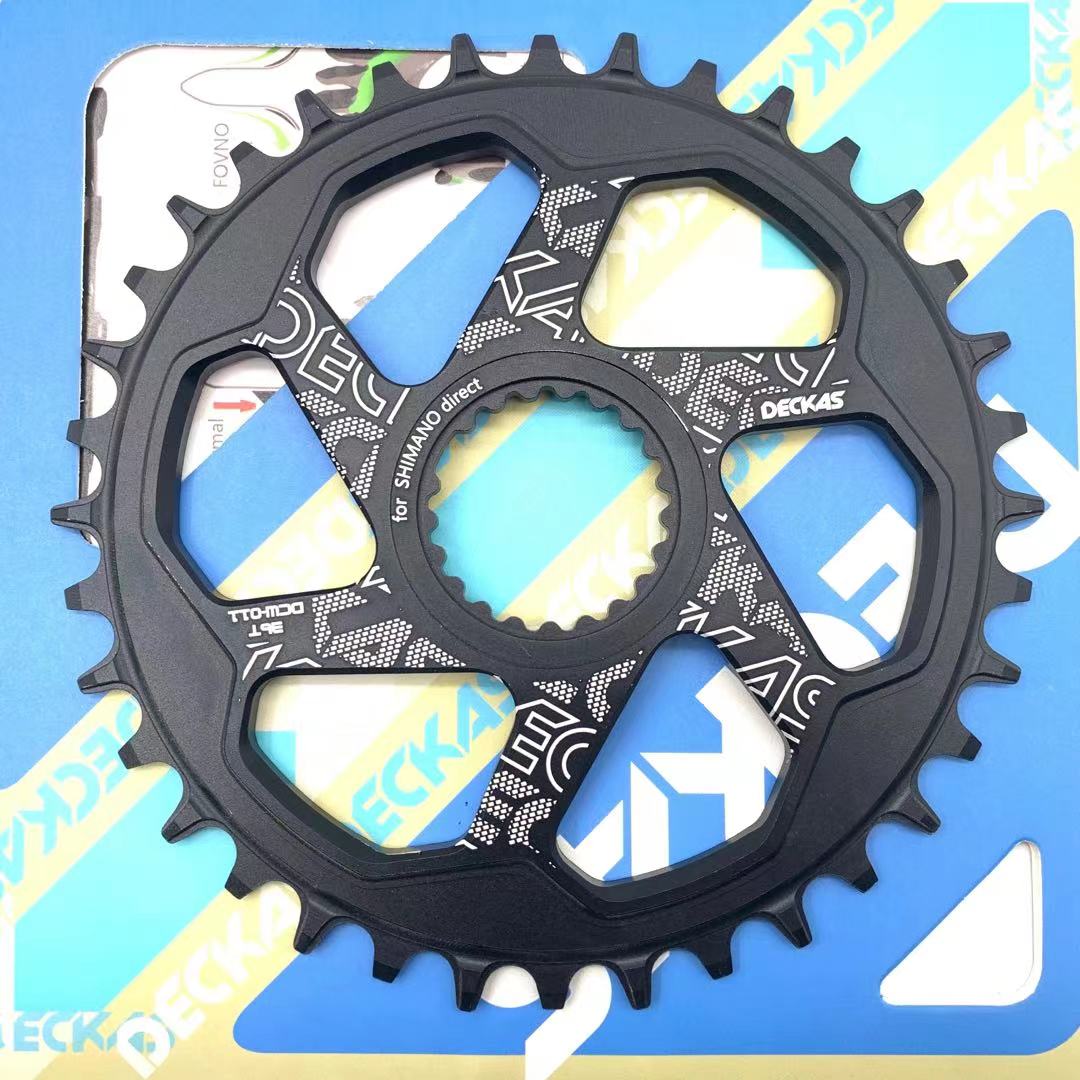 DECKAS-plato de bicicleta de montaña, rueda ancha y estrecha para Shimano M6100 M7100 M8100 M9100, juego de bielas de 12 velocidades, 1x1 2s: 36T