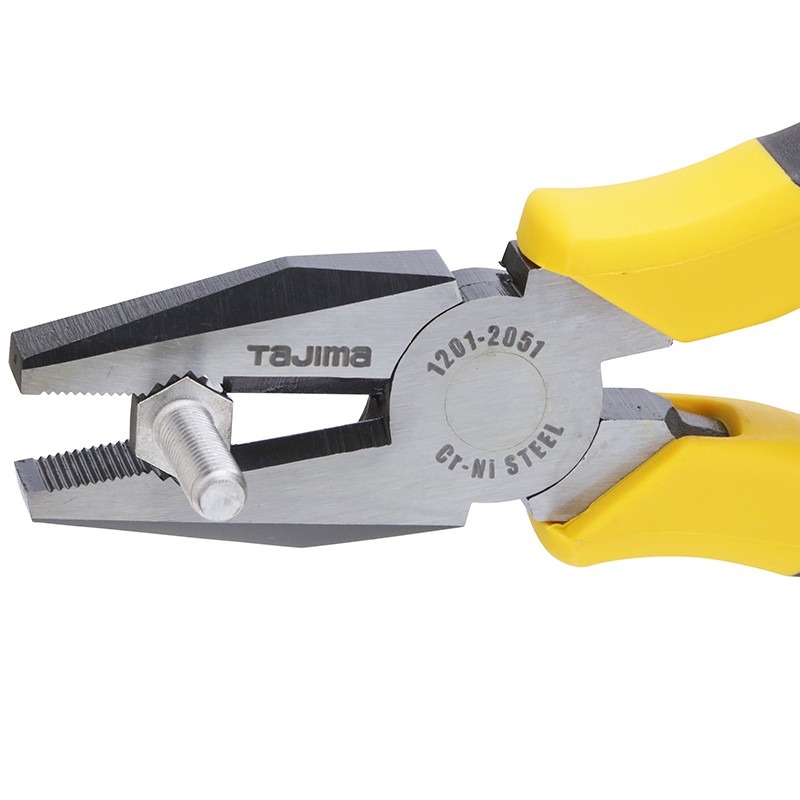 Tajima alicates de alambre, cortador de vicio, dientes/planos, multifuncionales, 6 ", 7", 8"