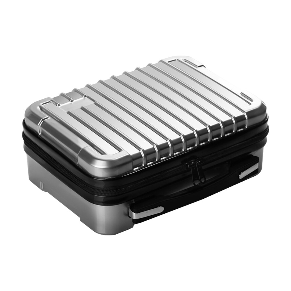 Mod-X Large Carrying Case for Nintendo Switch Bag Shell Travel Storage Pouch for Nintend Switch NX NS Console Accessories Box: Silver