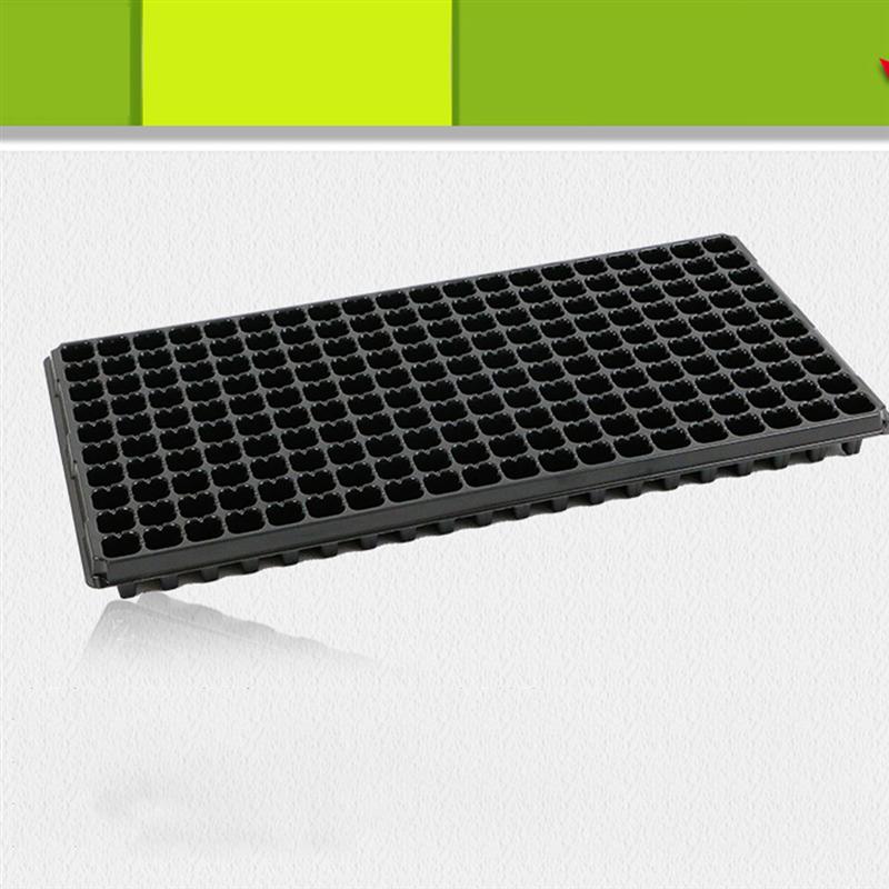 5 Pcs Seedling Tray Sprout Plate 200 Cells Nursery Pots Tray for Home Gardening Farm DIY (120g)