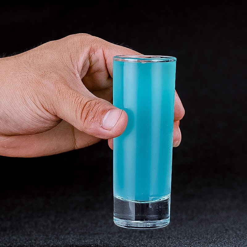 Mini verres de verre pour liqueur, verres Cordial Double face, verres pour Whisky, verres de Tequila, lot de 6 pièces