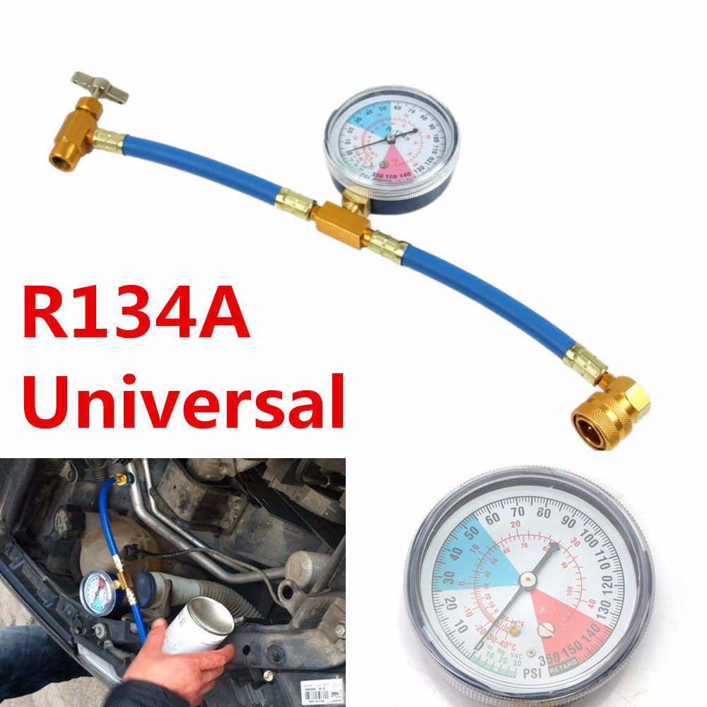 1*Car Refrigerant Charging Pipe Top Up Aircon Conditioning Recharge
