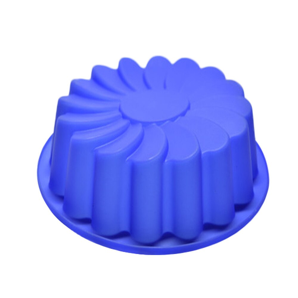 Silicone Large Flower Cake Mould Chocolate Soap Candy Jelly Mold Baking Pan silicone molds cake decorating #1