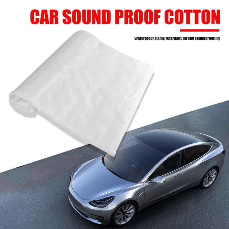 50x80cm Car Sound Proof Cotton for Auto Door Trunk Lid Hood Soundproofing