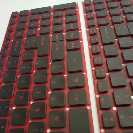 Os sort engelsk baggrundsbelyst laptop tastatur udskiftning til acer nitro 5 an515-51 52 53 n17 c 1 n16 c 7