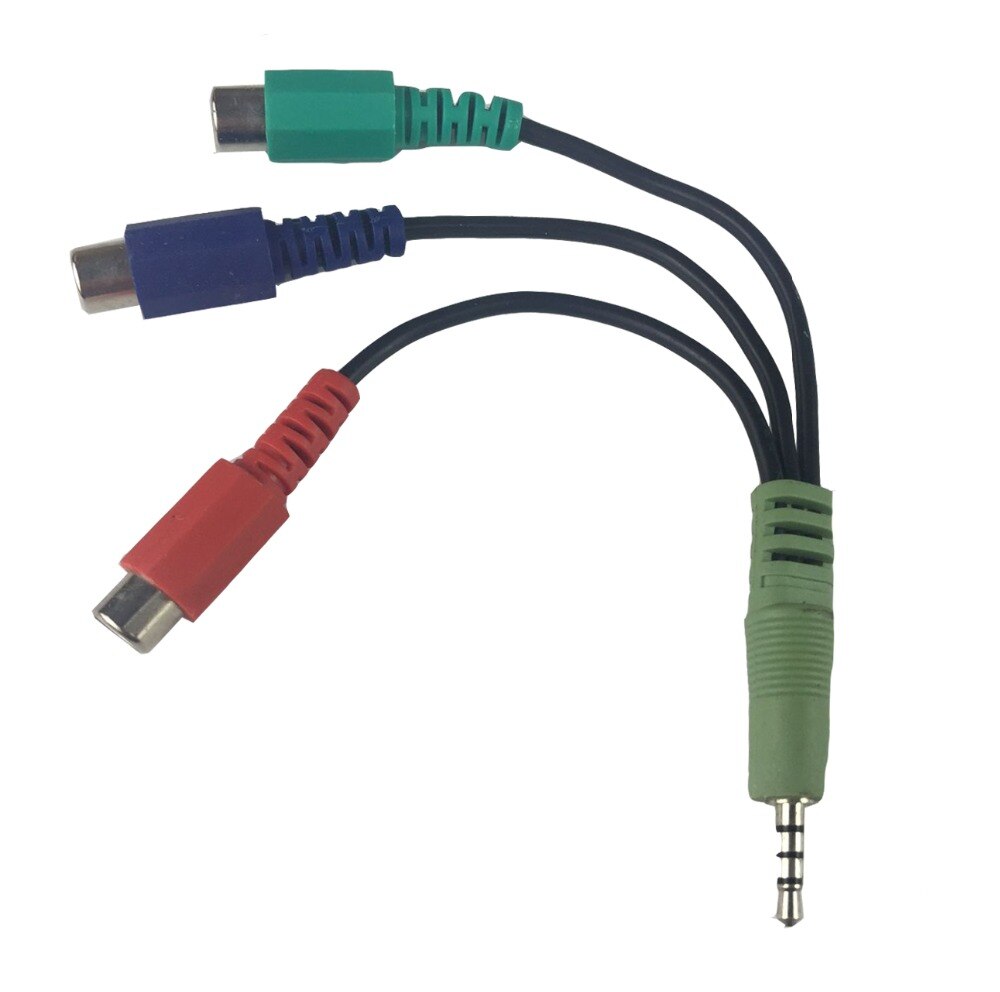 Komponentkabel 3.5mm aux-komponent ypbpr rgb videoadapterkabel fungerer som  bn39-01154c til samsung ledet smart-tv og annen enhet