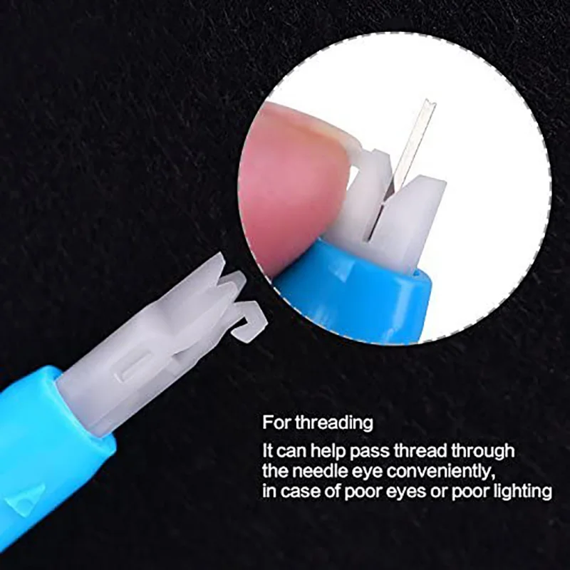 Enhebrador de agujas para máquina de coser, enhebrador automático de costura rápida, herramienta de inserción para máquina de coser, 1/3 Uds.
