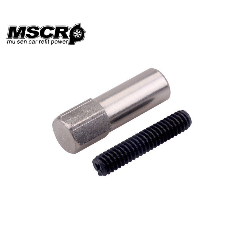 Krom ventildæksel bolt passer til chevy 283 305 327 350 383 sbc stud kit 14 stk.