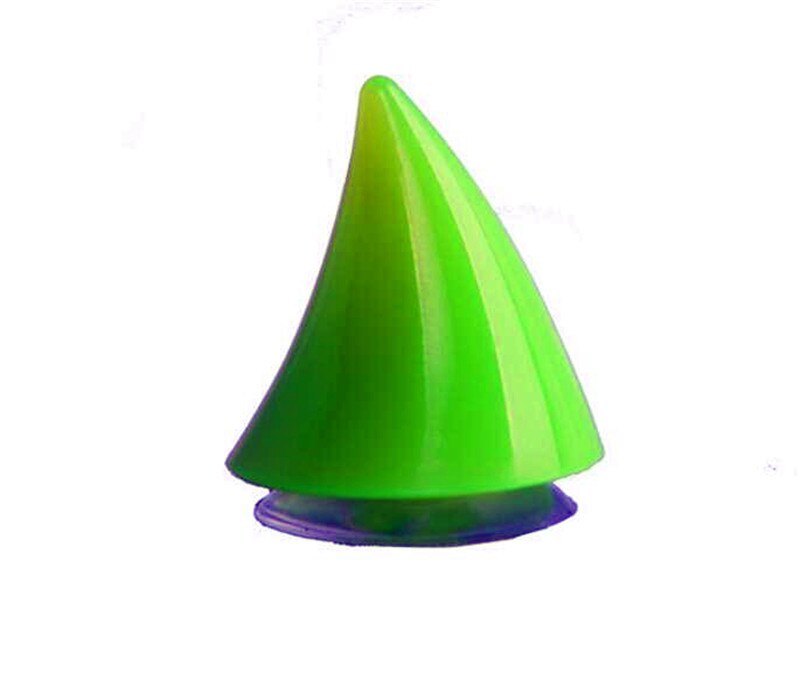 Universele Motorhelm Hoek Plastic Veerkrachtig Siliconen Zuignap Zachte Hoorn Decoratie Hoofddeksels Rubber Hoorn Decoratie