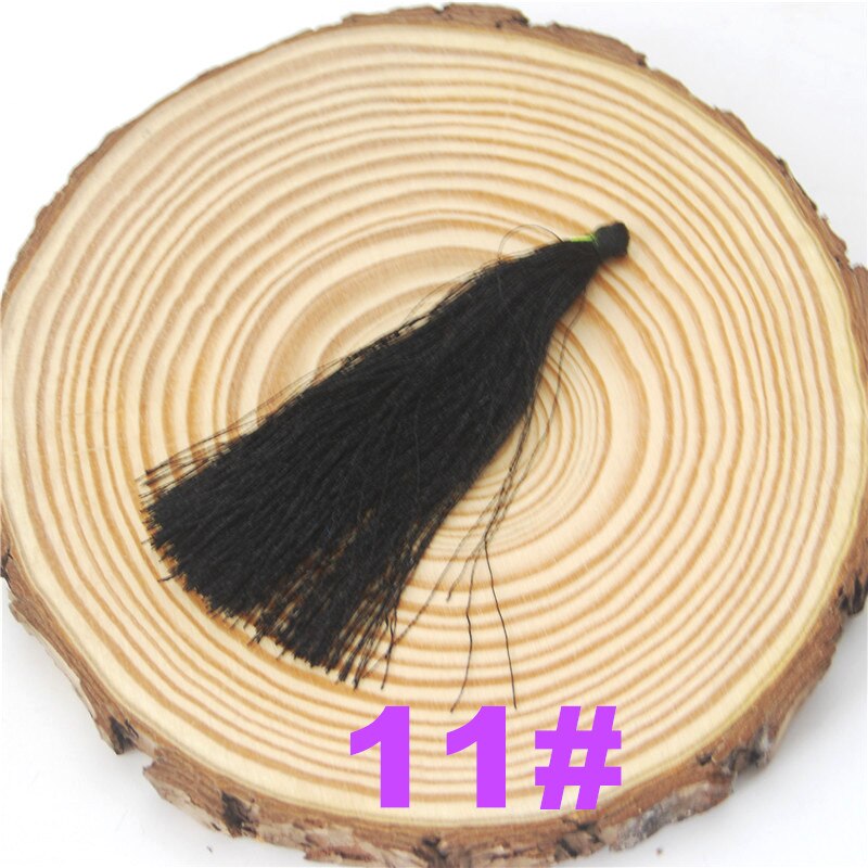 Rayon Silk Tassels DIY 50pcs 95mm Embellish Handmade Jewelry Findings Supplies For Curtain Earrings Accessories Fringe LS011: 11
