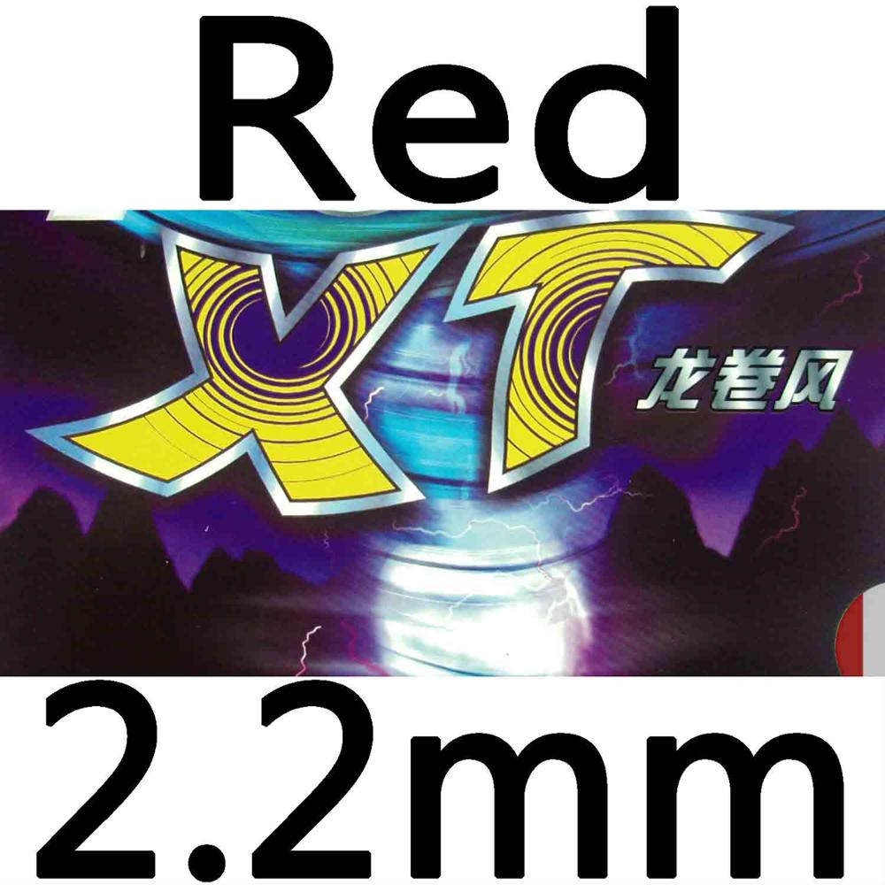 KTL Pro XT Pips-In Table Tennis PingPong Rubber with Sponge: Red 220