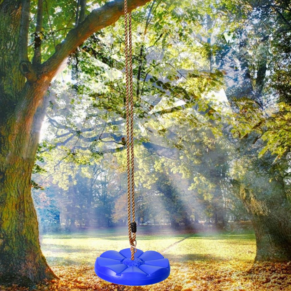 Kinderen Boom Swing Verdikte Hoge Sterkte Pedaal Vorm Disc Taaiheid Disc Dikke Bloemblaadje Swing Voor Outdoor Achtertuin Speeltuin