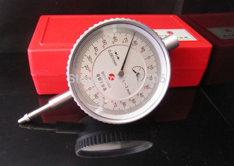 0-3mm 0.001mm micron dial indicator 3mm shockproof indicator dial indicator gauge