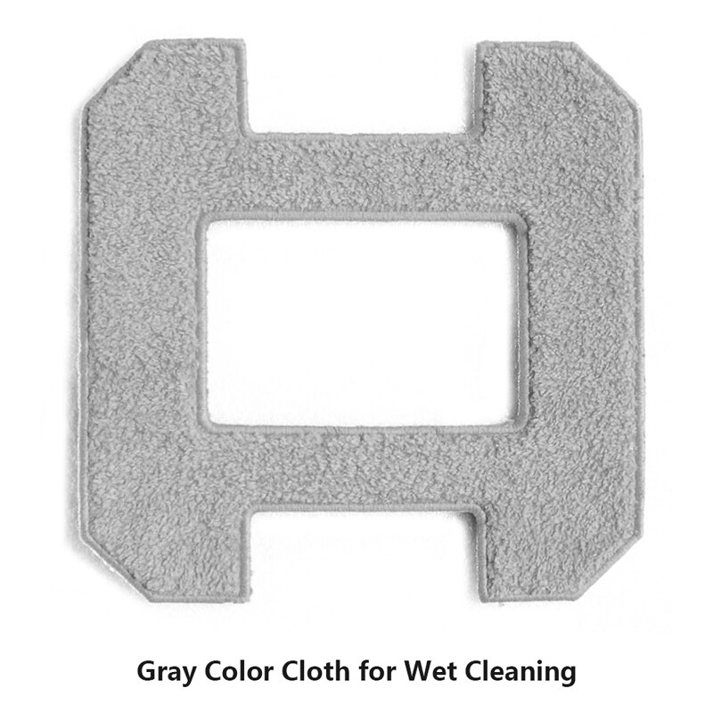 Cop Rose X6 Vacuum Cleaner Parts Fiber Mop Cloths 4 Sets For Window Cleaning Vacuum Robot X6 Wet And Dry Cleaning Polishing 8