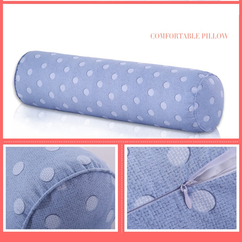 Multifunktion rund slik pude almindelig yoga pude kontor lur pude fløjl slibestof polstret bomuld sundhedspleje nakkepude