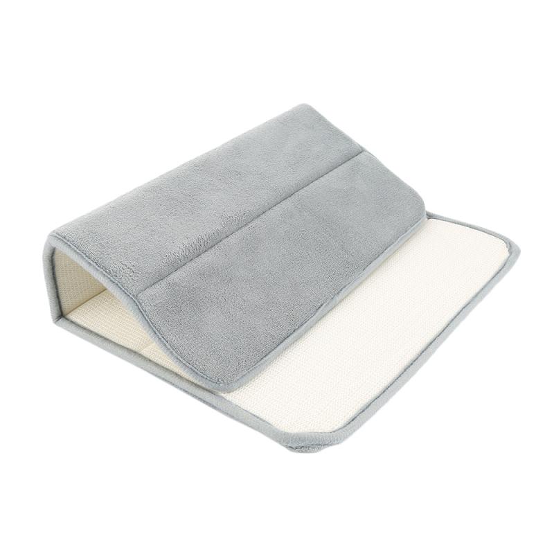 40X60 Cm Thuis Badmat Coral Fleece Badkamer Tapijt Antislip Foam Tapijt Vloer Absorptie Wasbare Thuis keuken Deurmat