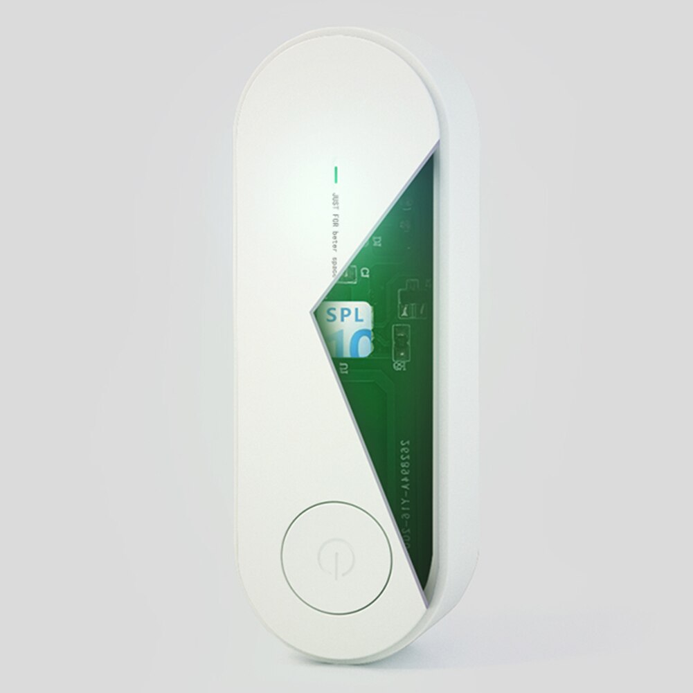 Home Portable Mini Air Purifier USB Cable & Battery Dual Power Air Cleaner Anion Ionizer Negative Ion Generator Ozone Generator