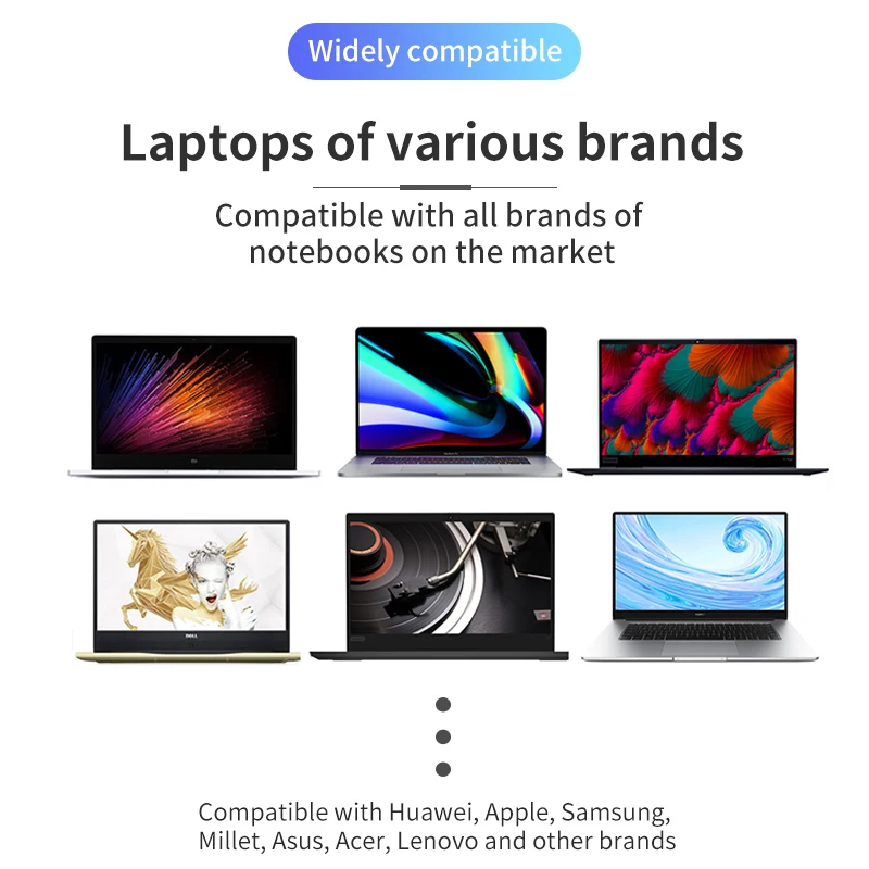 Tragbarer Laptop-Ständer aus Aluminium, verstellbarer Notizbuch-Ständer für MacBook Profi, faltbare Basis, Laptop-Halterung, Computer-Kühlhalterung