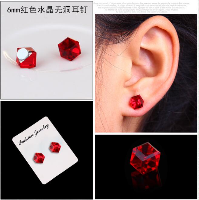 1 Pair Magnetic Slimming Earrings Slimming Patch Lose Weight Magnetic Health Jewelry Magnet Of Lazy Paste Slim Product Accessor