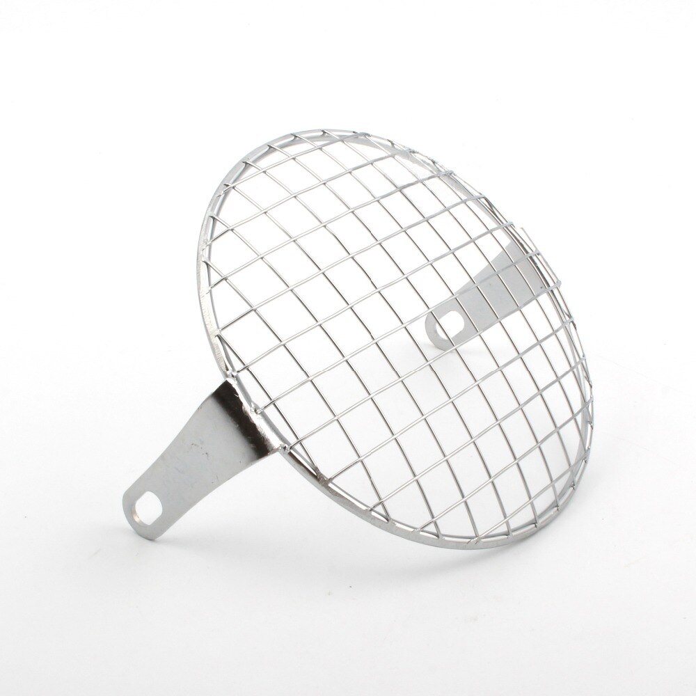 Masque à mailles pour phare de moto | Universel, protection de phare pour motos/vélos/Cruisers/baguettes/Bobber/Caf