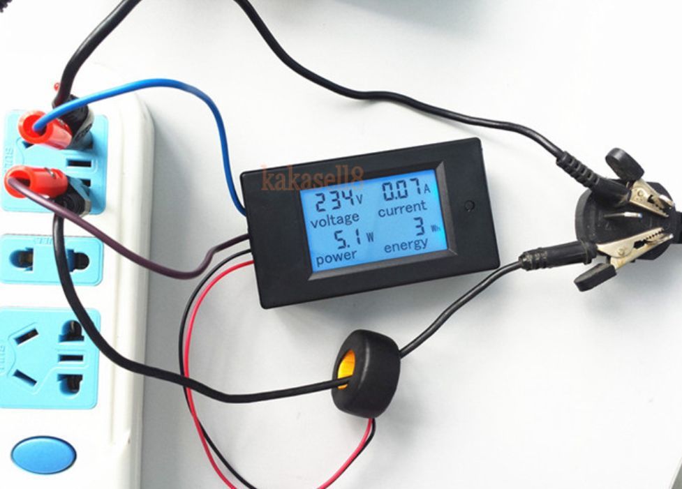 Ac 80-260V Lcd Digitale 100A Volt Watt Power Meter Amperemeter Voltmeter 110V 220V Voltage Meter
