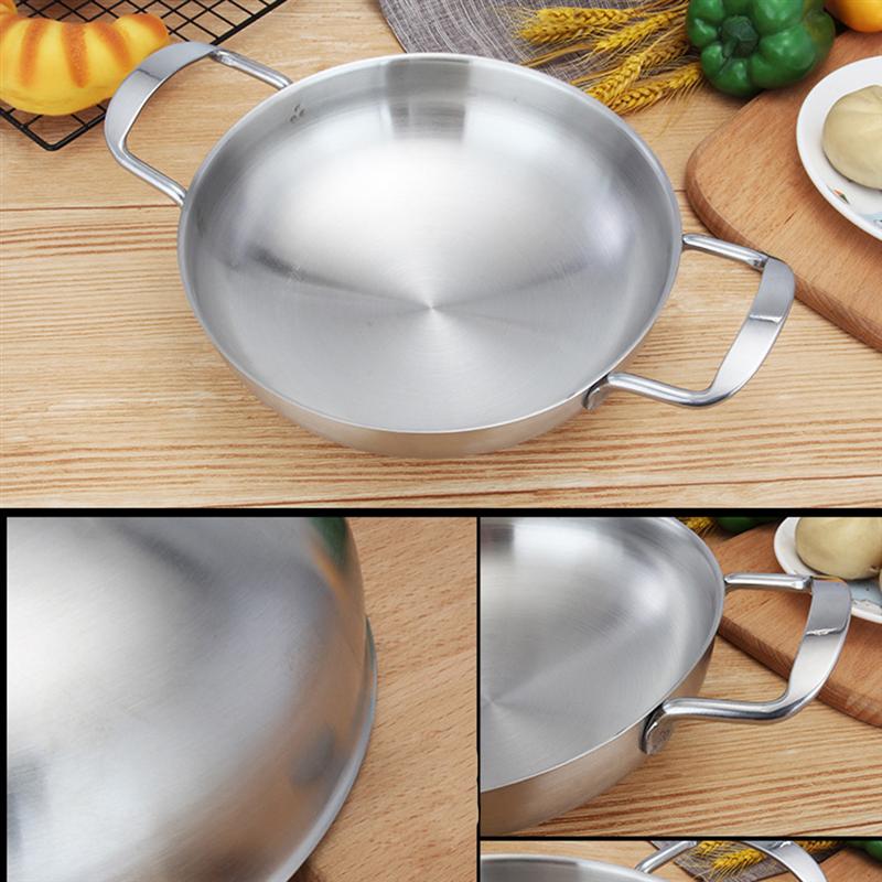 18/20/22CM Stainless Steel Pot Induction Cooker Pot Mini Chef's Classic Kitchen Cookware Pots Everyday Pan Cookware