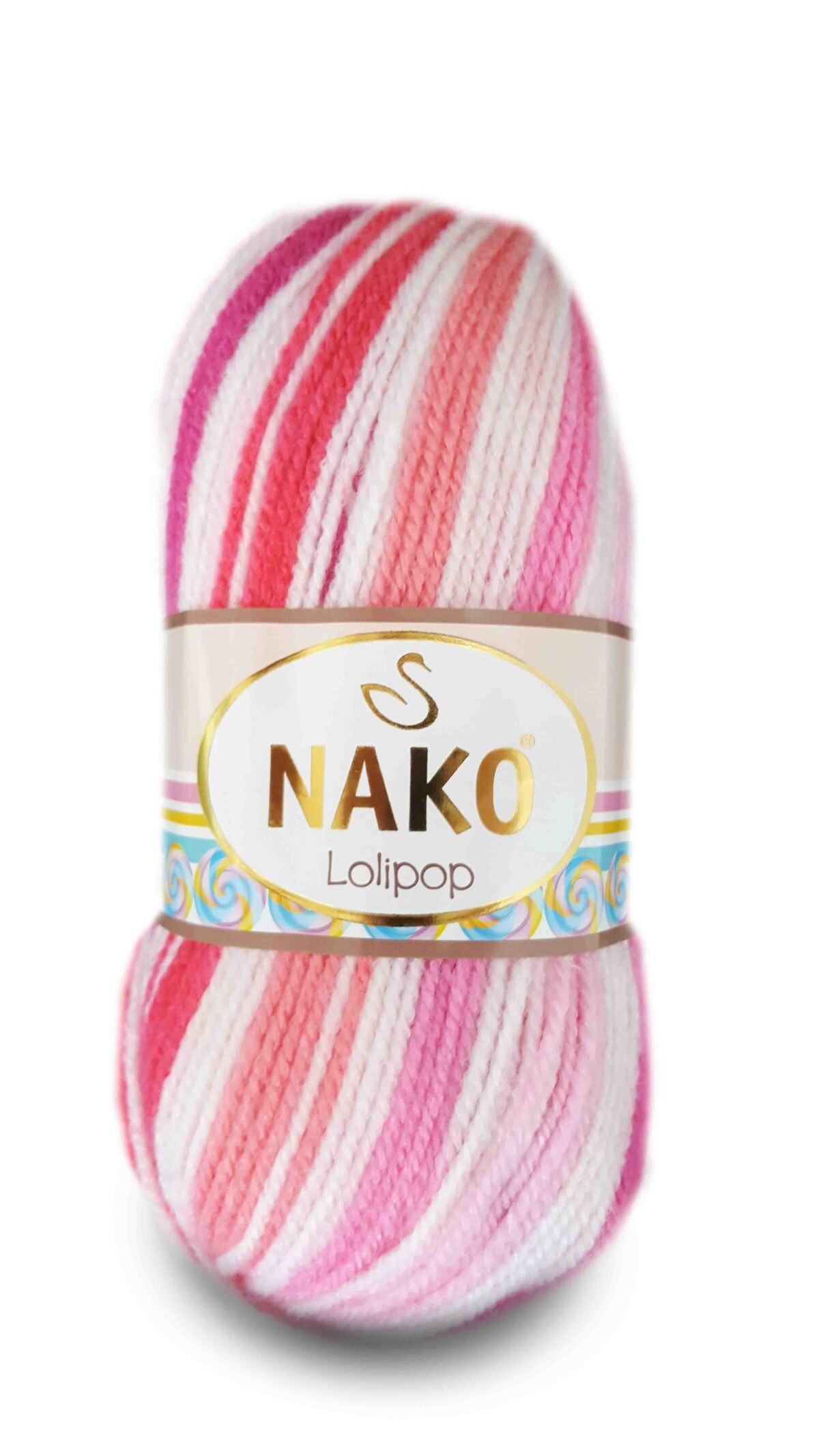Nako Lollipop 100% Premium Acrylic Yarn DIY Hand knitting yarn blanket sweater cardigan beanie baby knitting yarn crochet: 80436