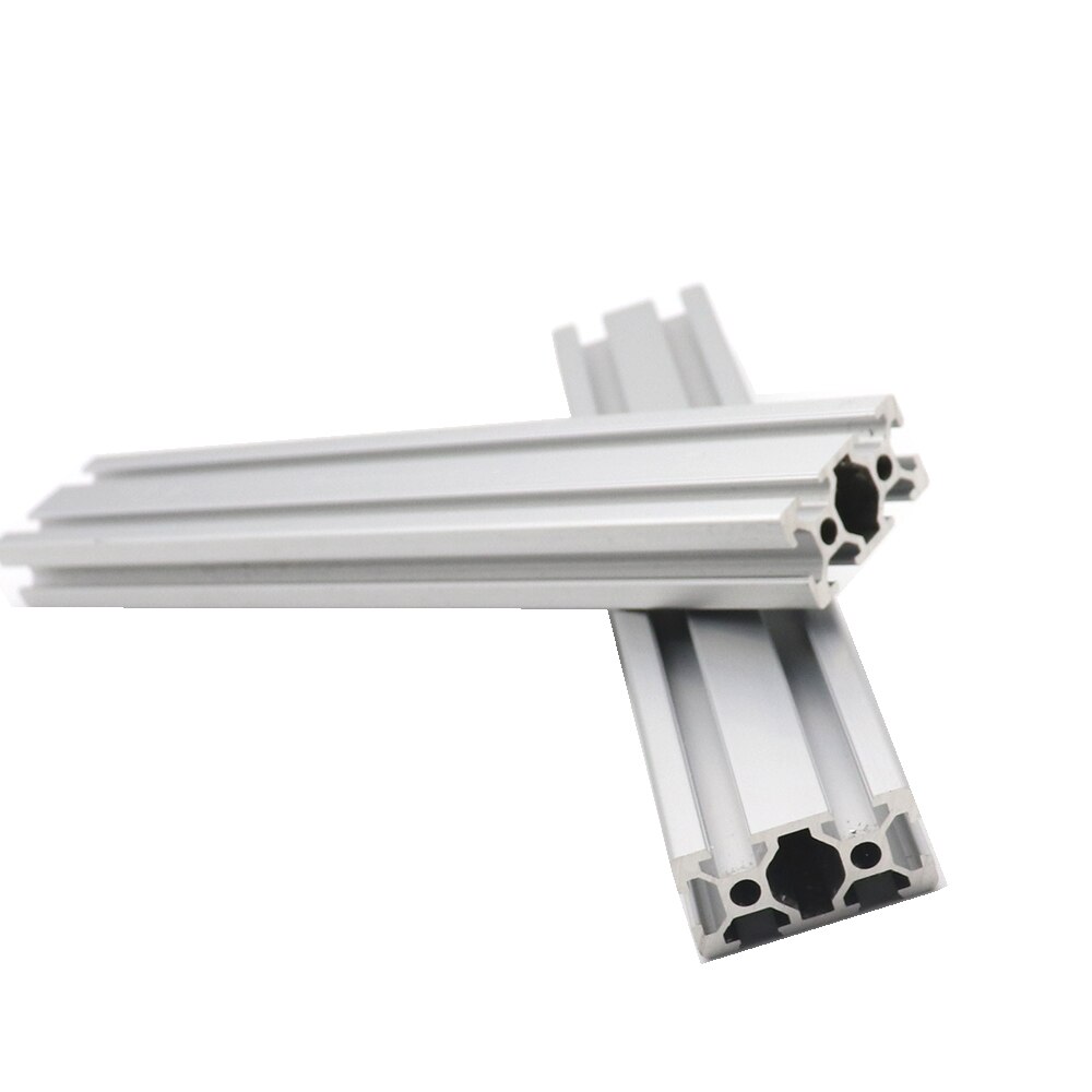 20mmx40mm 2040 250mm to 600mm Linear Rail anodized Aluminum Profile Extrusion 3D Printer Parts linear guide rail