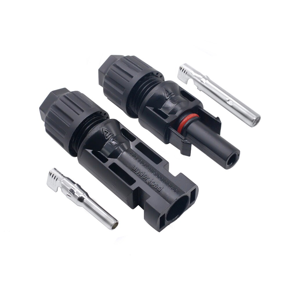 5 10 20 50 80 100 Paar Solar-PV-Stecker männlich und weiblich 1000 VDC 30 A Solarpanel-Zweigverbinder für PV-Kabel 2,5/4/6 mm2