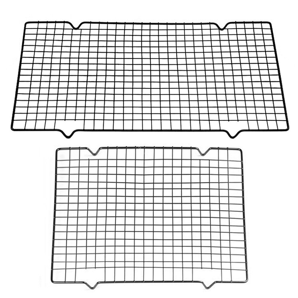 Nonstick Metal Cake Cooling Rack Grid Net Baking Tray Cookies Biscuits Bread Drying Stand Cooler Holder Baking Tools