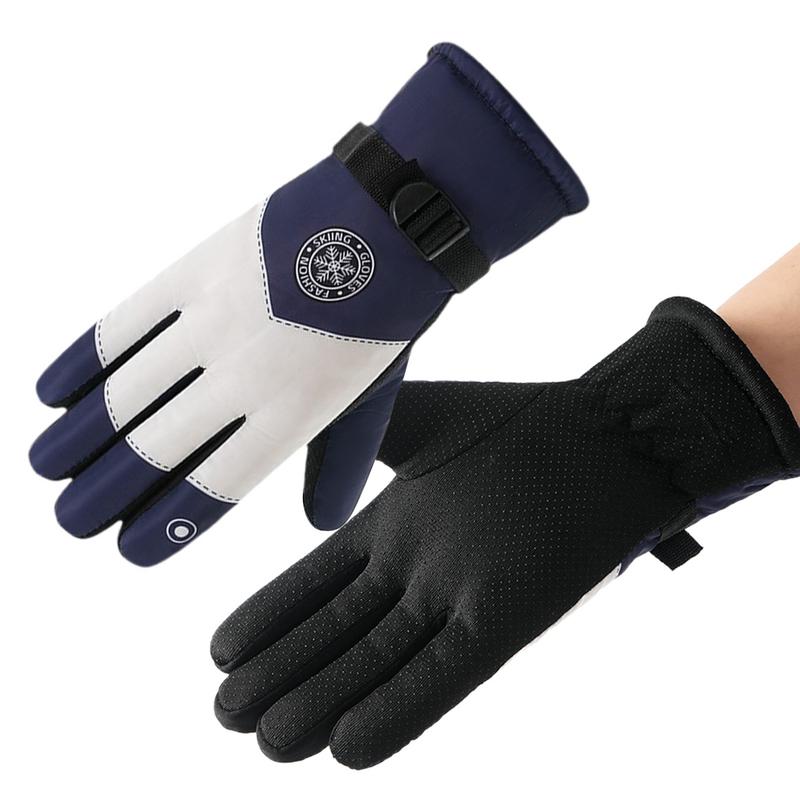 Gants de neige à écran tactile multifonctions pour femmes, coupe-vent, chauds, ski, cyclisme, hiver