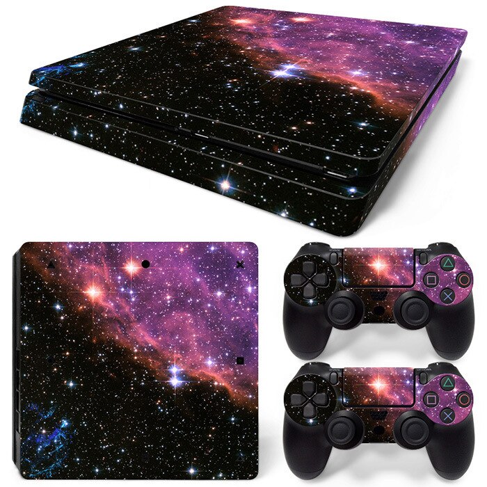 PS4 Schlank Spiel Konsole Volle Körper Klebstoff Papier Haut Aufkleber und Persönlichkeit Cartoon Star Film: Tn ps4slim 0636