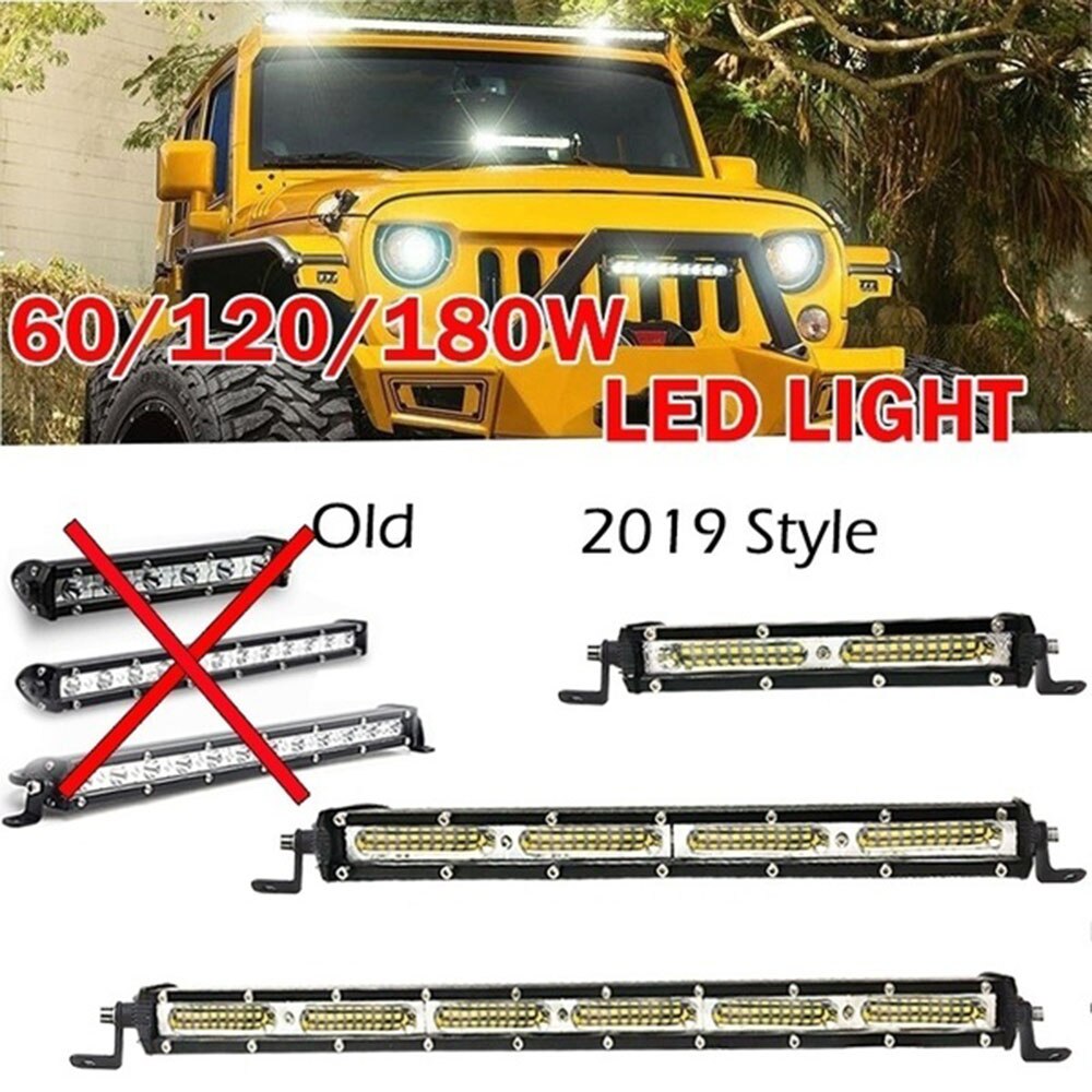 Light Bar Searchlight Spotlight for Tractor Trailer Auto Car Motorcycle Ramp Lamp Work light Accessory