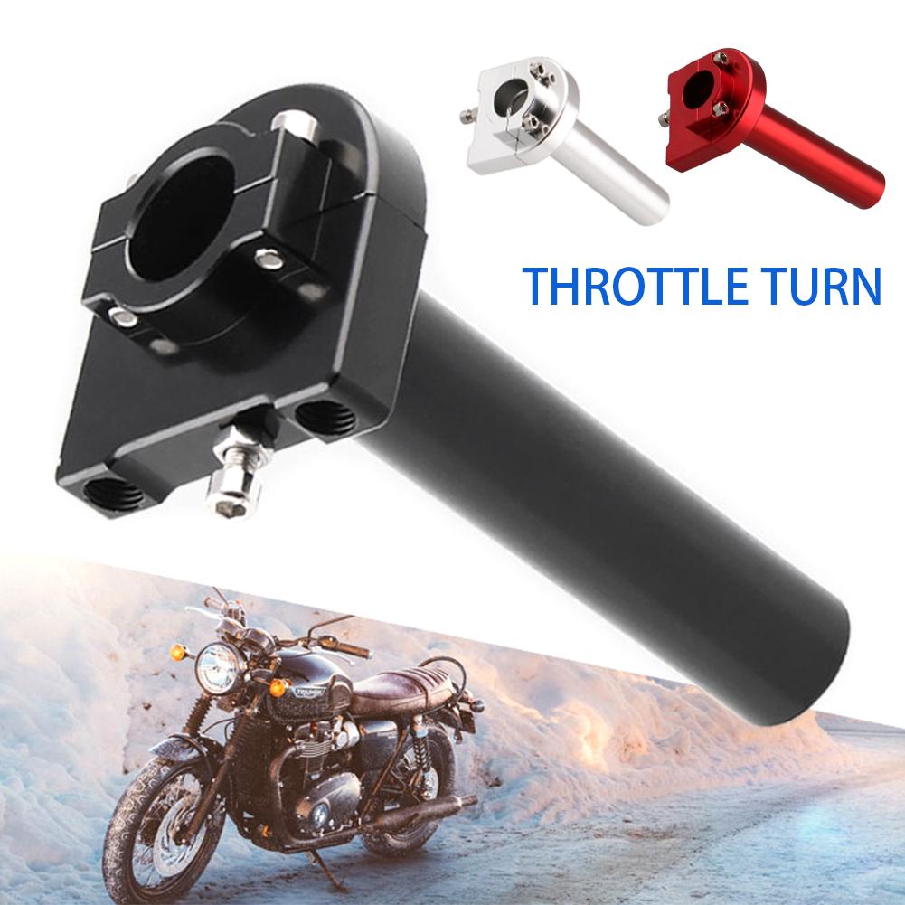 Aluminium Motorfiets Throttle Stuur Grips Twist Gashendel Boegschroef Grip Voor Kawasaki Yamaha Dirt Pit Bike Universal 22mm