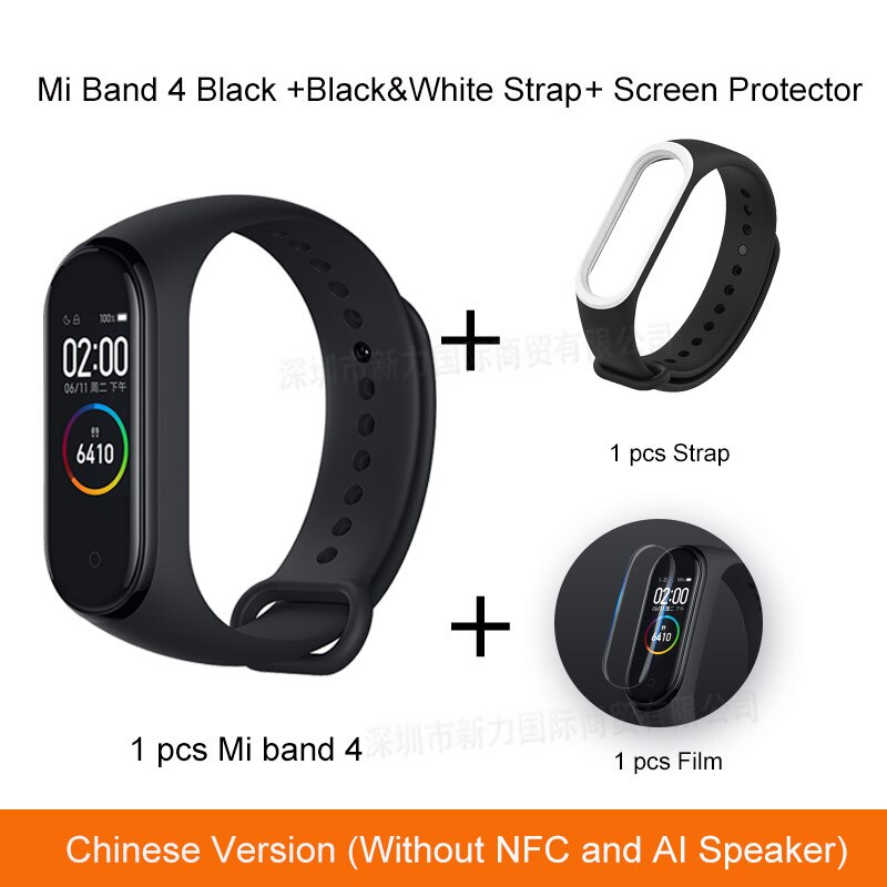 Xiaomi Miband Xiaomi Mi Band 4 Smart Wristbands Miband 4 Bracelet Heart Rate Fitness 135mAh Color Bluetooth 5.0