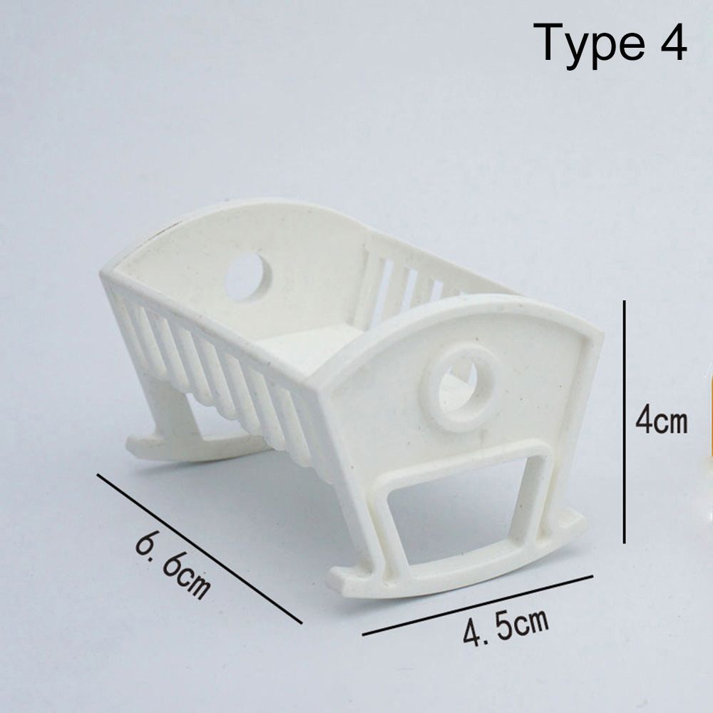 1:12 Schaal Poppenhuis Miniatuur Meubels Sofa Bed Kledingkast Tv Kast Mini Inrichting Scene Model Spelen Huis Micro Landschap: Type 4